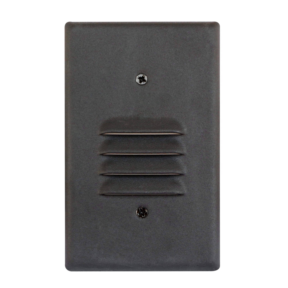 5 Pack Black Angled Louver Step Light with Vertical/Horizontal Plate - 2700K X702963