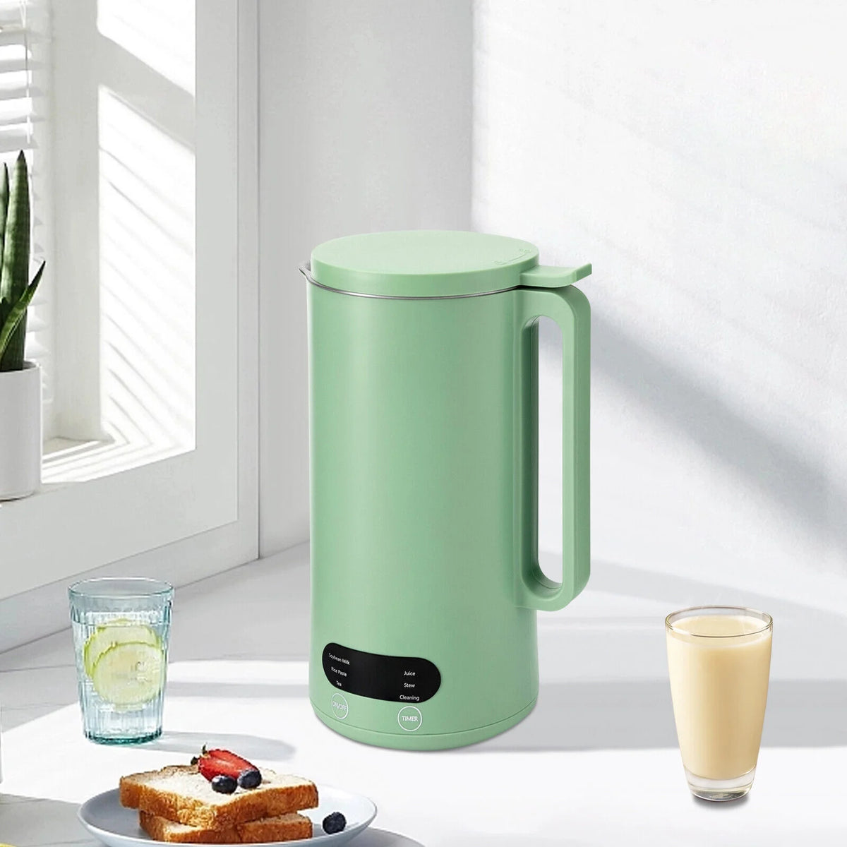 Soymilk Maker Machine 350ml Stainless Steel Blender E79013