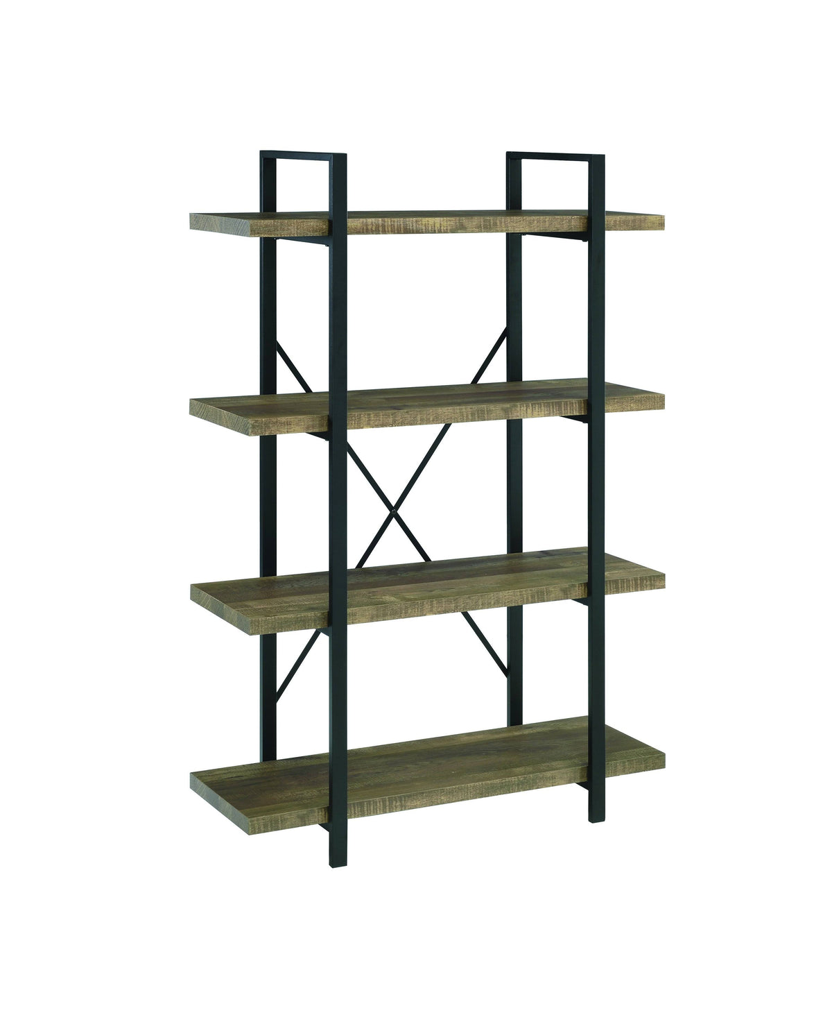 Rustic Oak Bookcase V30858
