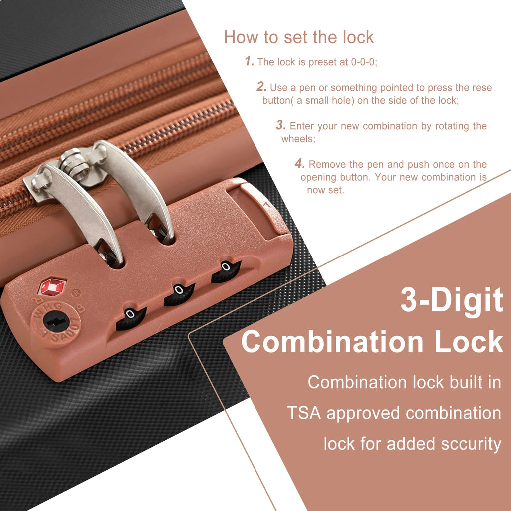 Hardshell Spinner Suitcase with TSA Lock M430