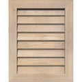 Unfinished Non-Functional Vertical Gable Vent F25946