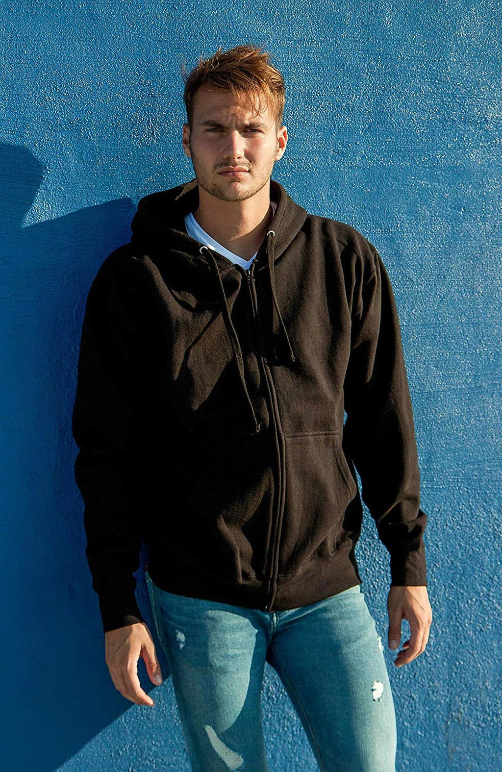 Heavyweight Full Zip Hoodie Fleece Jacket A941291