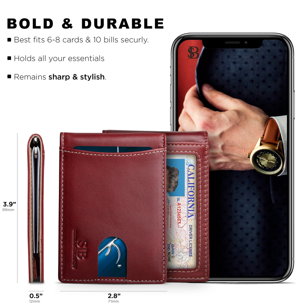 Slim Wallet RFID Blocking Card Holder L94528