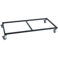 Black Modular Pet Cage Base with Wheels S830