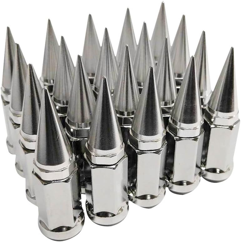 Purple 20pcs 12x1.5 Extended Spike Lug Nuts Pack of 2 O2656