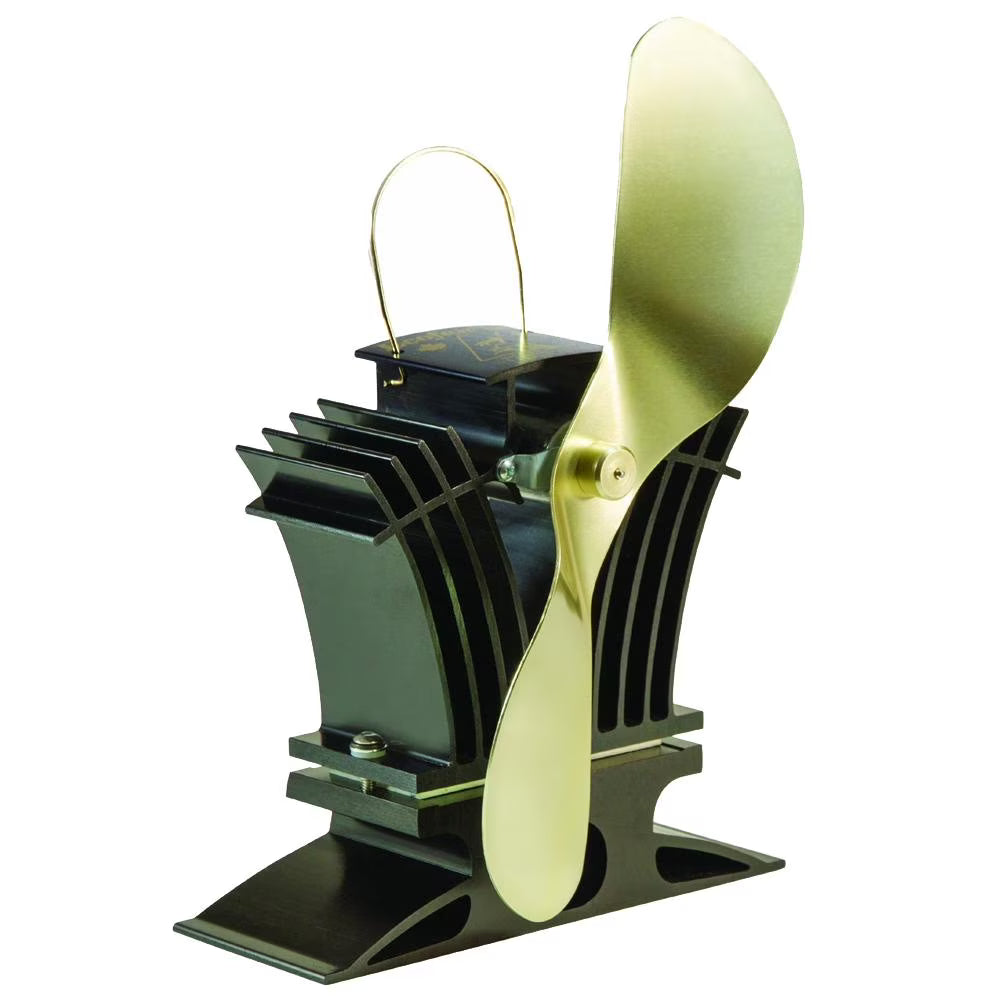 Gold Blade Heat Powered Stove Fan X28694
