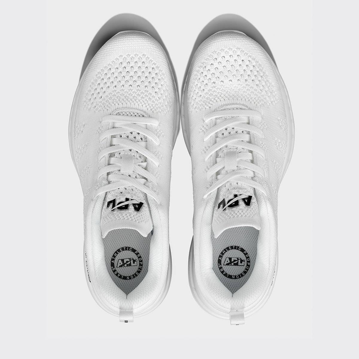 White Black Gum Techloom Shoes X7082