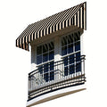 Black/Tan Window Awning V684