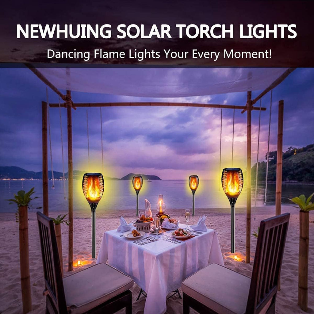 43 inch 96 LED Solar Torch Lights Z1346