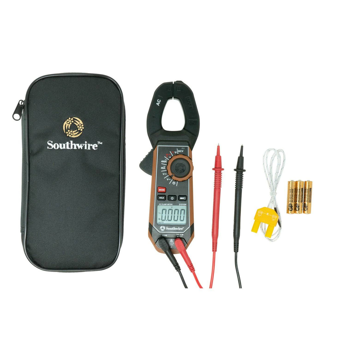 Clamp Meter with Test Probe Holder F7817