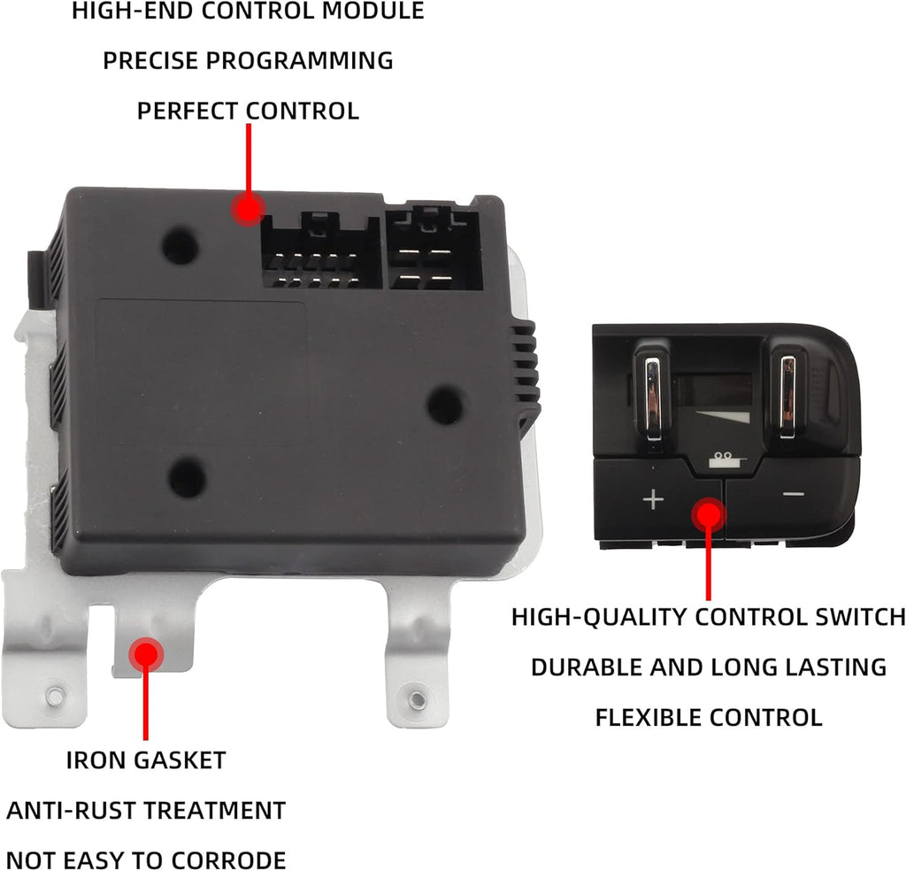 Integrated Electronic Trailer Brake Controller for Dodge Ram 2016-2018 P6219