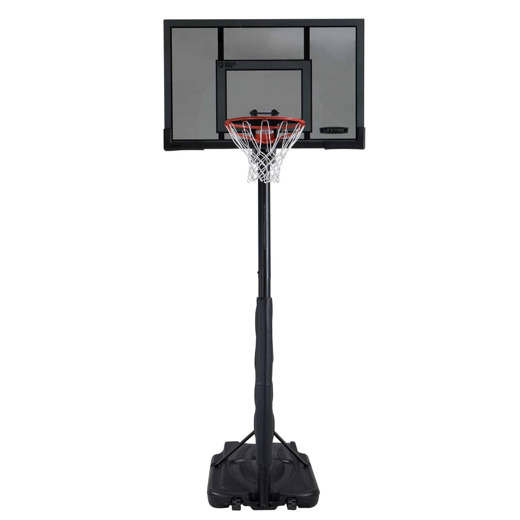 Adjustable Portable Basketball Hoop 52-inch Polycarbonate T482
