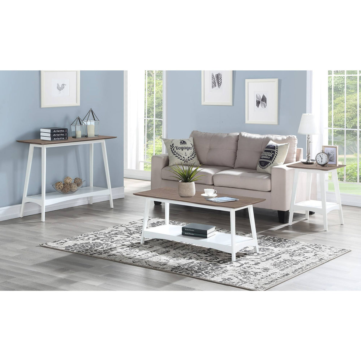 Console Table Driftwood White H439214