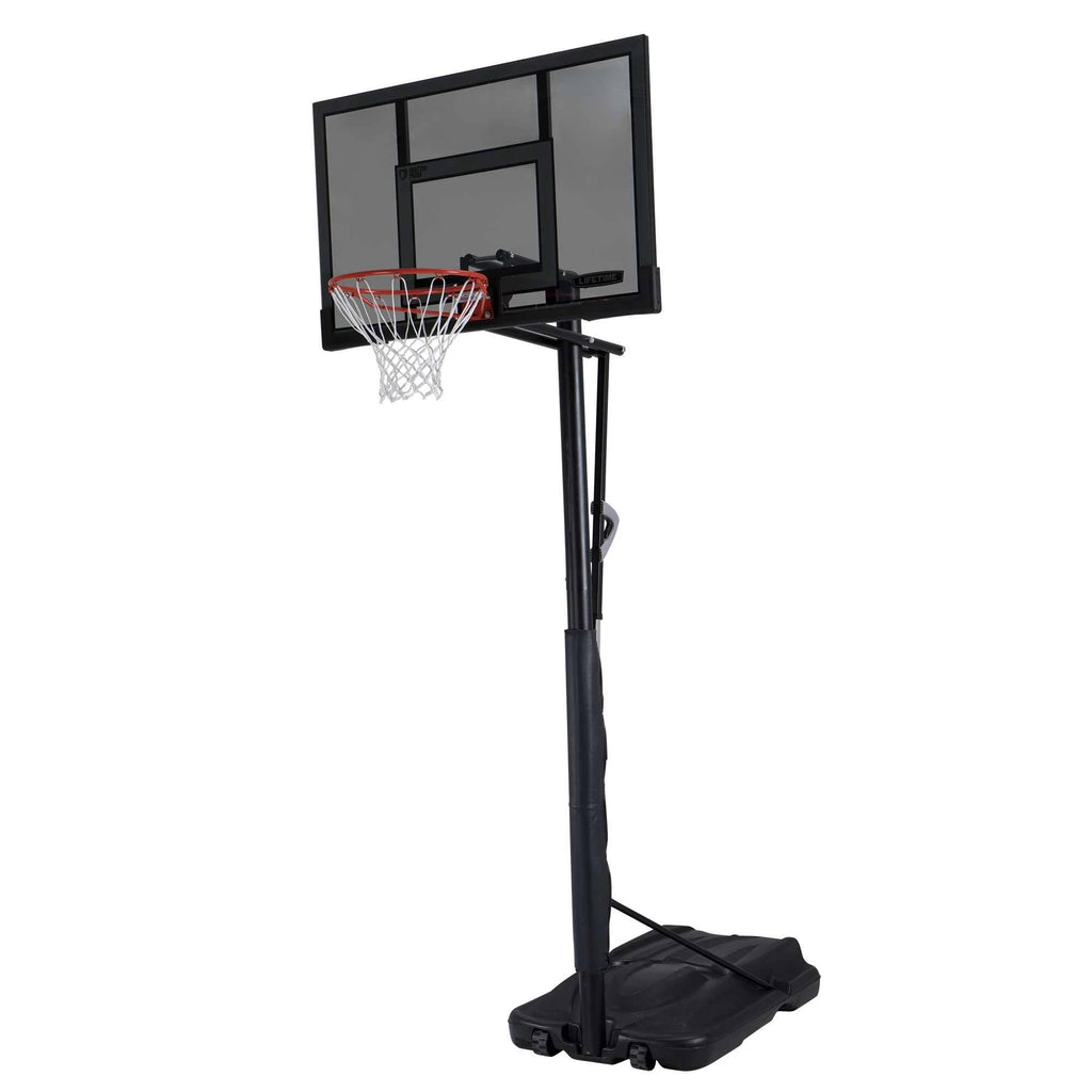 Adjustable Portable Basketball Hoop 52-inch Polycarbonate T482