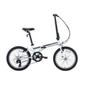 White 20 Folding Bike K6839