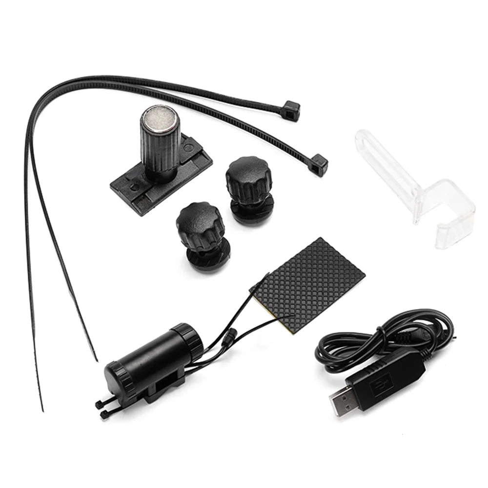 Rechargeable 64 LEDs Bike Spoke Wheel Lamp V6936